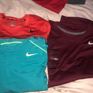 Nike dry fit shirts